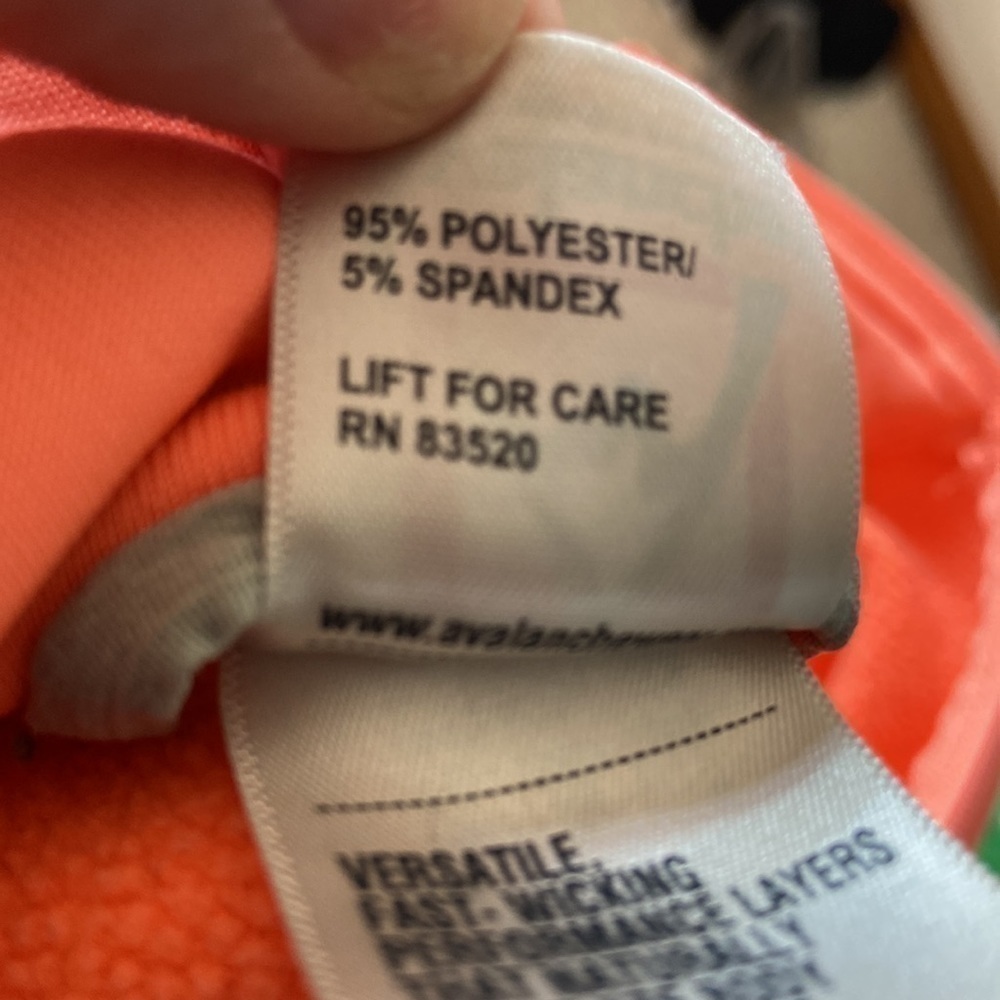 Avalanche Quarter Zip Pullover| Size: s
Nein orange G3 - Picture 9 of 9